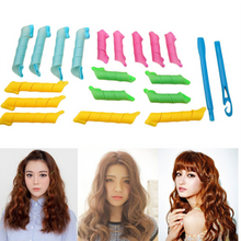 将图片加载到图库查看器,Magic Long Hair Curlers Spiral Ringlets - 1203