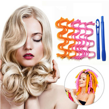 将图片加载到图库查看器,Magic Long Hair Curlers Spiral Ringlets - 1203