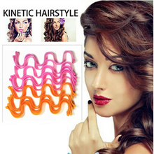 将图片加载到图库查看器,Magic Long Hair Curlers Spiral Ringlets - 1203
