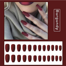 将图片加载到图库查看器,1min Style Change Reusable Matte Wearing Manicure Fake Nails(24PCS) - 1203