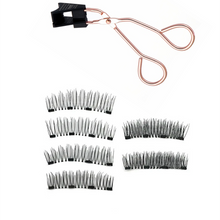 将图片加载到图库查看器,8D Magnetic Eyelash Curler With False Eyelashes Set - 1203