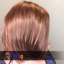 将图片加载到图库查看器,Romantic love brown shoulder wig
