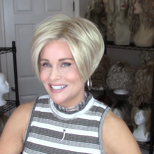 将图片加载到图库查看器,Champagne gold short wig