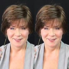 将图片加载到图库查看器,Fashion black brown short wig