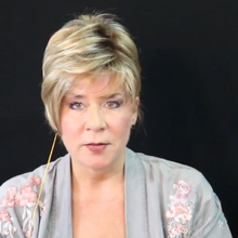 将图片加载到图库查看器,Leisure linen gold short wig(Hair root black)