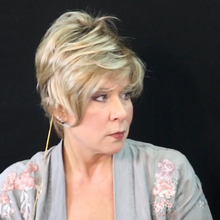 将图片加载到图库查看器,Leisure linen gold short wig(Hair root black)