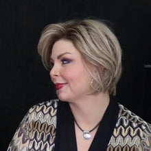 将图片加载到图库查看器,Fashion gorgeous gold BOB wig(Hair root black)