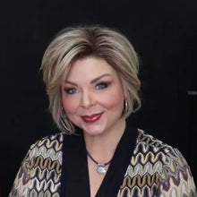 将图片加载到图库查看器,Fashion gorgeous gold BOB wig(Hair root black)