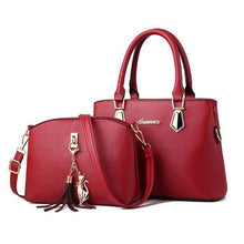 将图片加载到图库查看器,Ladies handbag set large capacity