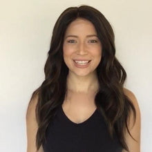 将图片加载到图库查看器,Stylish personality black long wave wig