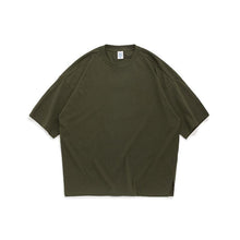 将图片加载到图库查看器,Loose solid color T-shirt five points T-shirt