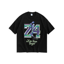将图片加载到图库查看器,Kobe No. 24 jersey loose short-sleeved T-shirt