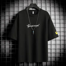 将图片加载到图库查看器,Men's T-shirt with ice silk bottoming shirt