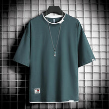 将图片加载到图库查看器,Ice silk compassionate men's five-point sleeves