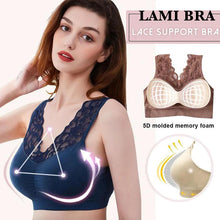 将图片加载到图库查看器,Push Up Comfort Super Elastic Breathable Lace Bra