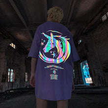 将图片加载到图库查看器,Unicorn printed luminous T-shirt