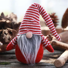 将图片加载到图库查看器,Christmas New Striped Hat Faceless Doll Ornaments