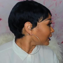 将图片加载到图库查看器,Romantic sweet extreme black short wig