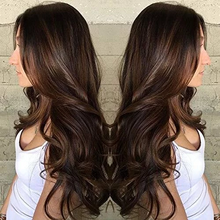 将图片加载到图库查看器,Charming Brown Wig