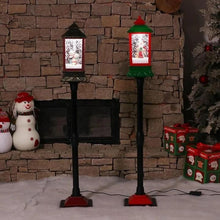 将图片加载到图库查看器,Electric Snowing Street Lamp Christmas Decoration