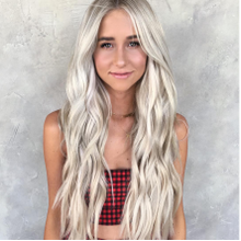 将图片加载到图库查看器,White blond wig