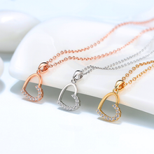 将图片加载到图库查看器,BETTER HALF HEART PENDANT NECKLACE