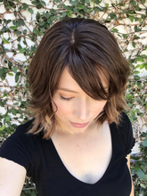 将图片加载到图库查看器,Black brown short curly wig