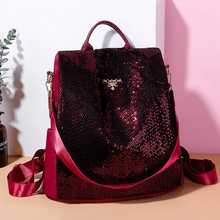 将图片加载到图库查看器,2020 new beautiful water resistant Anti-theft Backpack - 1203