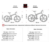 将图片加载到图库查看器,24/26In Folding Mountain Bike