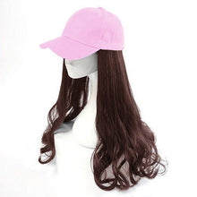 将图片加载到图库查看器,(Pink hat) Hair Wig Cap-Buy 2 Free Shipping
