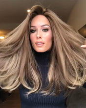 将图片加载到图库查看器,Medium long blond