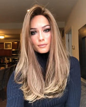 将图片加载到图库查看器,Medium long blond