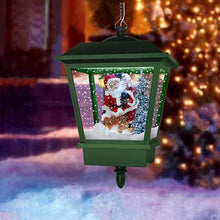 将图片加载到图库查看器,Electric Snowing Street Lamp Christmas Decoration