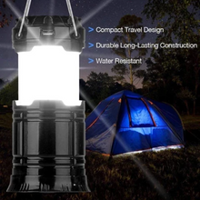 将图片加载到图库查看器,3-in-1 Camping Lantern,Portable Outdoor LED Flame Lantern Flashlight - A pot of wine