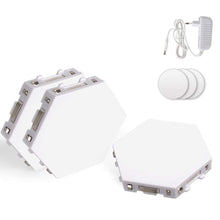 将图片加载到图库查看器,DIY Modular Lighting with Touch Detection--Hexagonal Quantum LED Wall Light