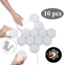 将图片加载到图库查看器,DIY Modular Lighting with Touch Detection--Hexagonal Quantum LED Wall Light