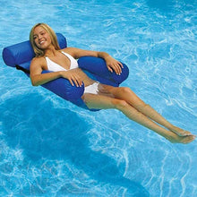 将图片加载到图库查看器,Swimming Floating Bed And Lounge Chair (Adjustable + Collapsable Chair/Bed)