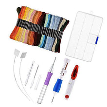 将图片加载到图库查看器,50% OFF - Rainbow Color Embroidery Threading Tool 136 Sets