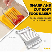 将图片加载到图库查看器,Multifunction Stainless Steel Slicer