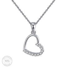 将图片加载到图库查看器,BETTER HALF HEART PENDANT NECKLACE