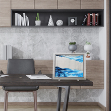 将图片加载到图库查看器,Glass dynamic quicksand frame hourglass - 1203