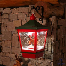 将图片加载到图库查看器,Electric Snowing Street Lamp Christmas Decoration