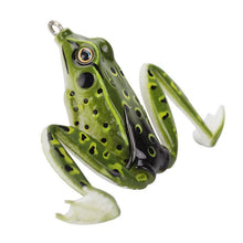 将图片加载到图库查看器,Rubber Frog Fishing Bait-Realistic Frog Bait