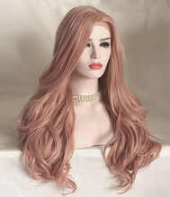 将图片加载到图库查看器,Coral Doll Pink wig