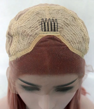 将图片加载到图库查看器,Coral Doll Pink wig