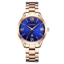 将图片加载到图库查看器,Golden Ladies Women's Bracelet Steel Watch - 1203