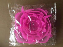 将图片加载到图库查看器,6 Pcs Silicone Stretch Lids Reusable Airtight Food Wrap Covers Keeping Fresh Seal Bowl Stretchy Wrap Cover Kitchen Cookware