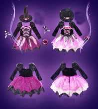 将图片加载到图库查看器,Happy Halloween girl witch costume - 1203