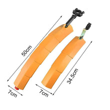 将图片加载到图库查看器,Luminous retractable front and rear bicycle fenders - 1203