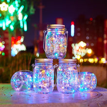 将图片加载到图库查看器,Mason Jar LED Solar Waterproof Decorative Light - 1203